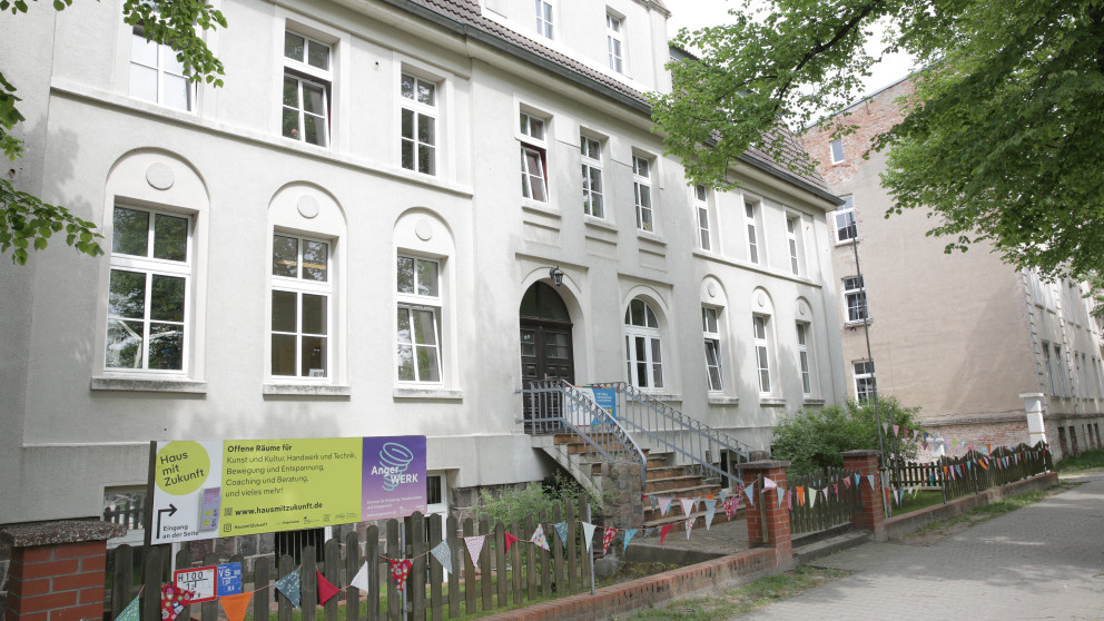 The "Haus mit Zukunft" (House with a Future) in Angermünde.